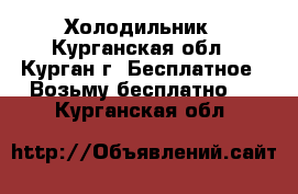 Холодильник - Курганская обл., Курган г. Бесплатное » Возьму бесплатно   . Курганская обл.